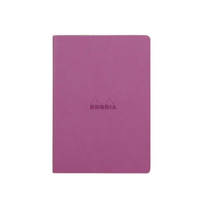 Rhodia Sewn Spine Dot Grid Notebook - A5, Lilac