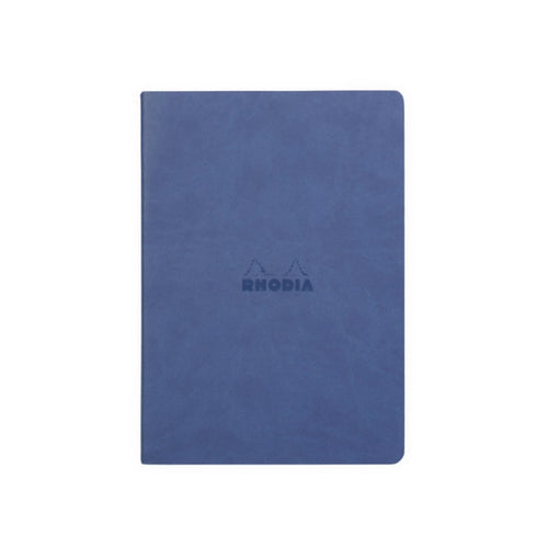 Rhodia Sewn Spine Dot Grid Notebook - A5, Sapphire