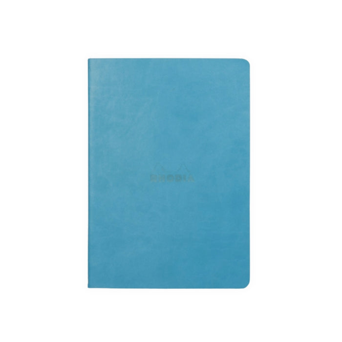 Rhodia Sewn Spine Dot Grid Notebook - A5, Turquoise