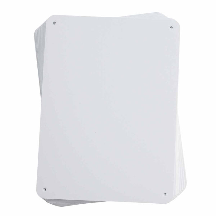 Polystyrene / White / 7.625 in H x 10.25 in W
