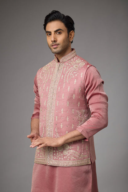 Rosewood Blush embroidered jacket for men