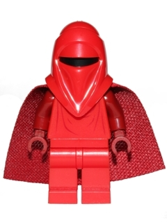 Royal Guard with Dark Red Arms and Hands (Spongy Cape)