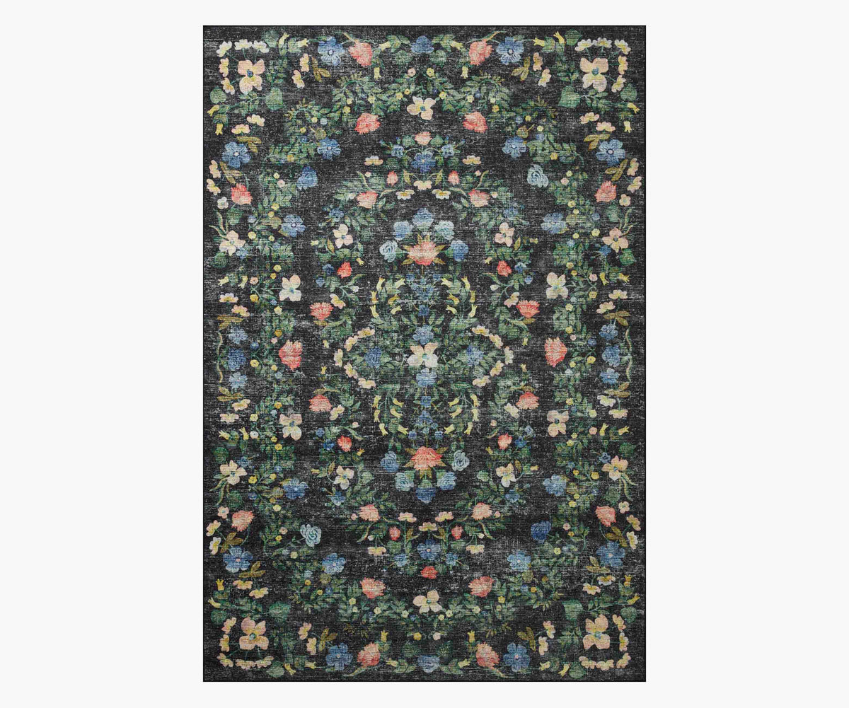 Palais Windsor Printed Rug - Black