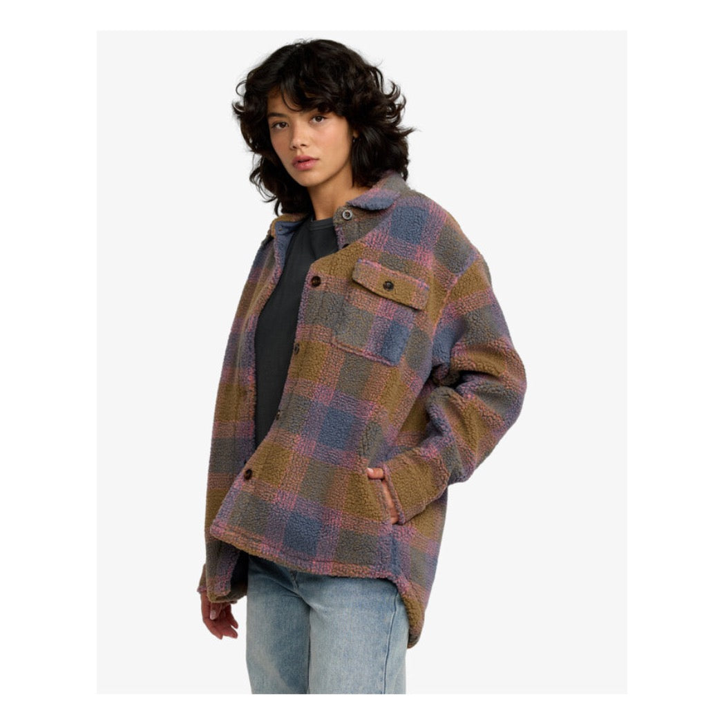 RVCA - BIRDIE II SHERPA | STONE BLUE