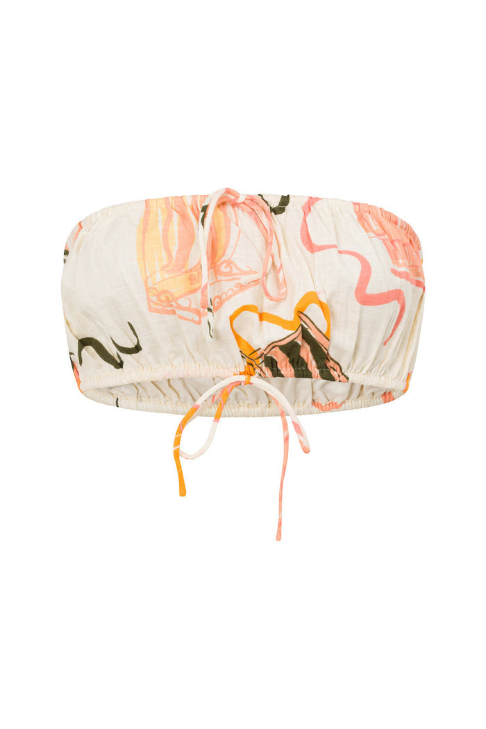 SAMPLE-Aviva Top - Amalfi Aperol