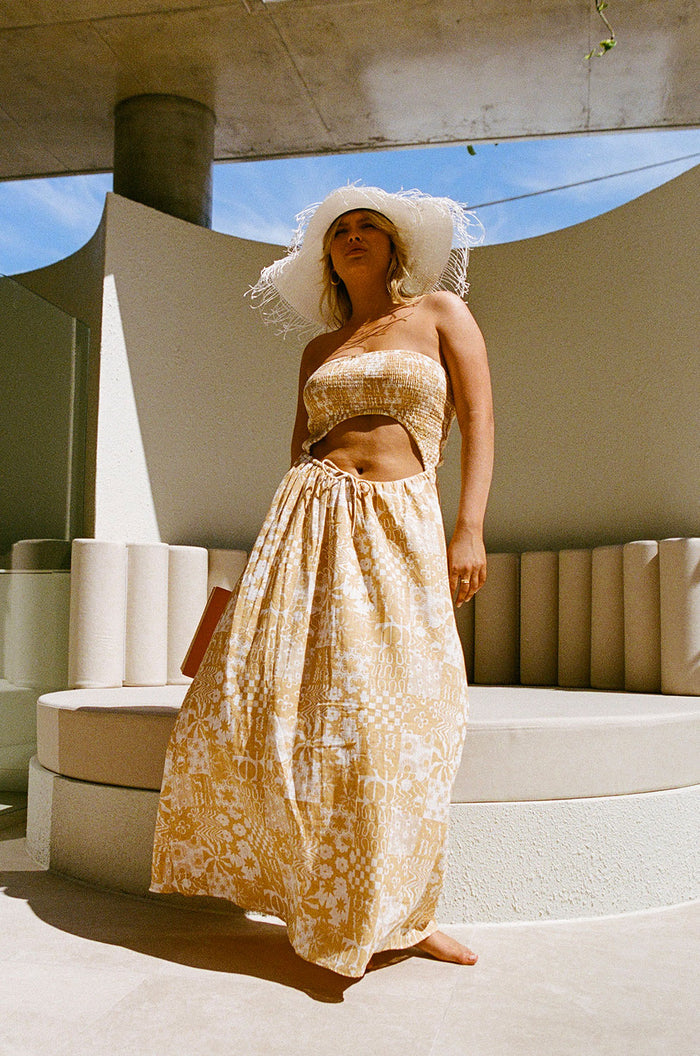 SAMPLE-Boracay Dress - Canyon