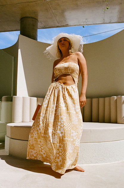 SAMPLE-Boracay Dress - Canyon