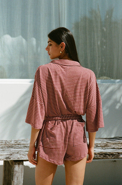 SAMPLE-Milena Playsuit - Stripe