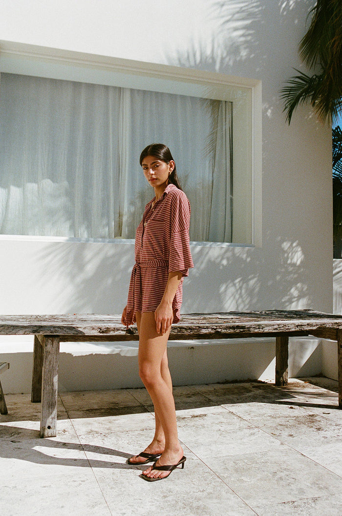 SAMPLE-Milena Playsuit - Stripe