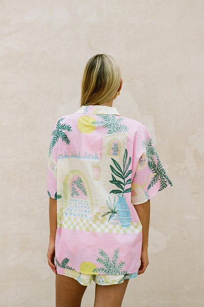 SAMPLE-Seona Top - Vista Pink