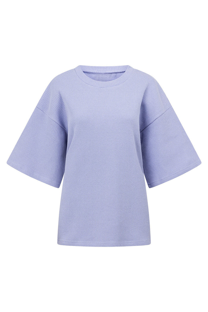 SAMPLE-Wanderer Top - Cornflour