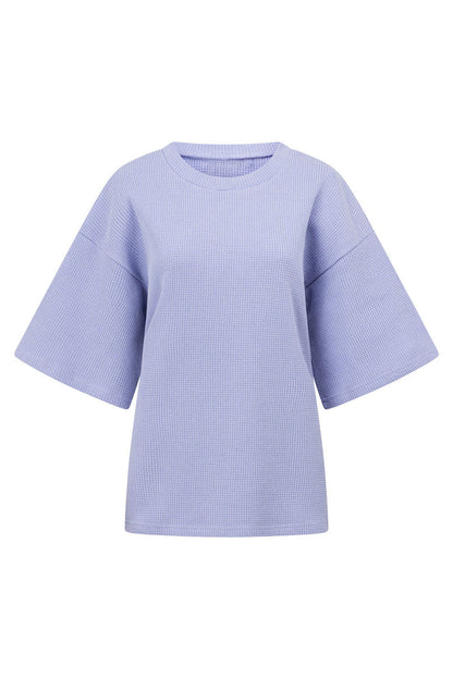 SAMPLE-Wanderer Top - Cornflour