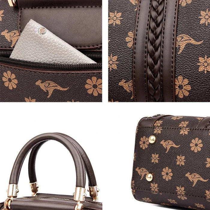 Jasmine Daishu semi-woven shoulder bag cruelty-free triple-layer FTF Market UK