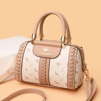 Beige Jasmine Daishu semi-woven shoulder bag cruelty-free triple-layer FTF Market UK