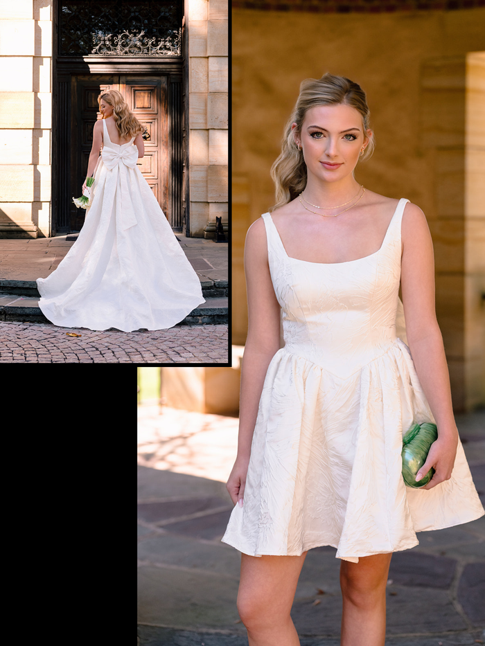 Shorten My Wedding Dress Service