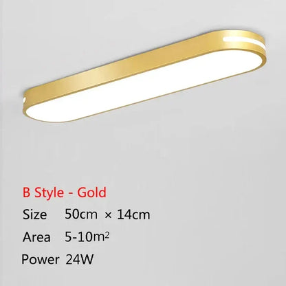 B Style Gold  50cm / Trichromatic light