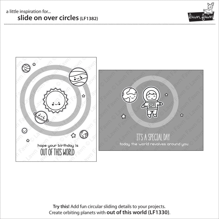 slide on over circles