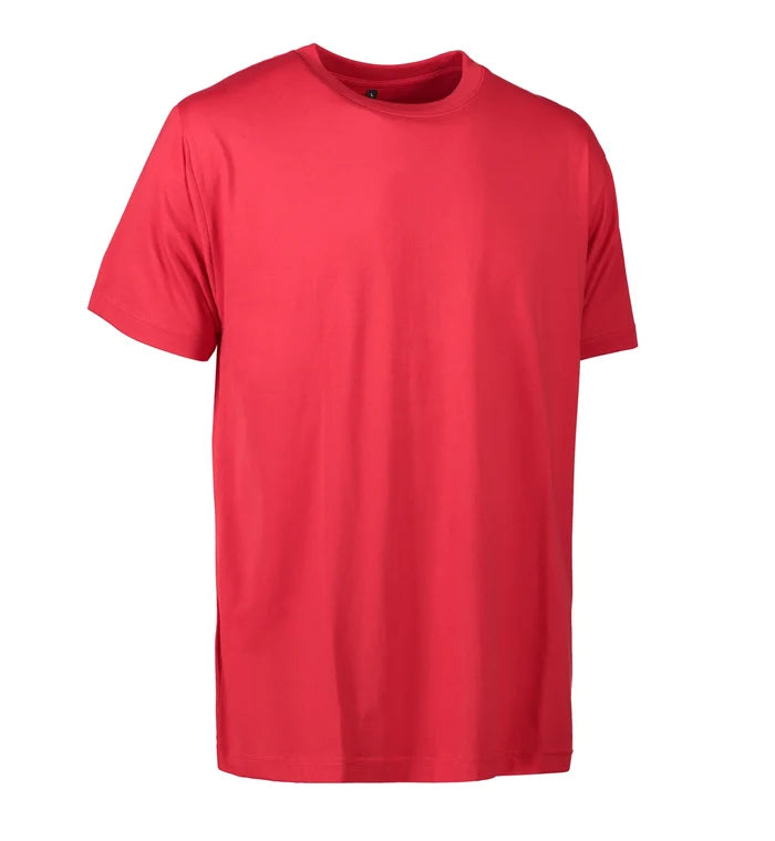 Slitstark röd t-shirt för herr
