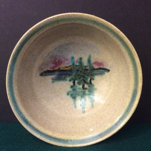 Small Bowl, Adirondack Scene