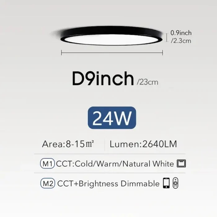 Black-Remote APP-24W