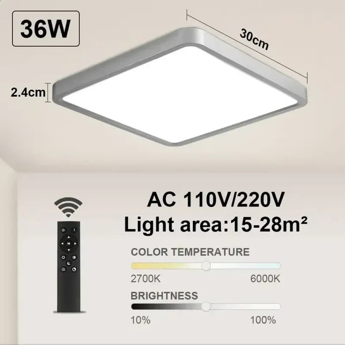 Silvery-Remote-36W