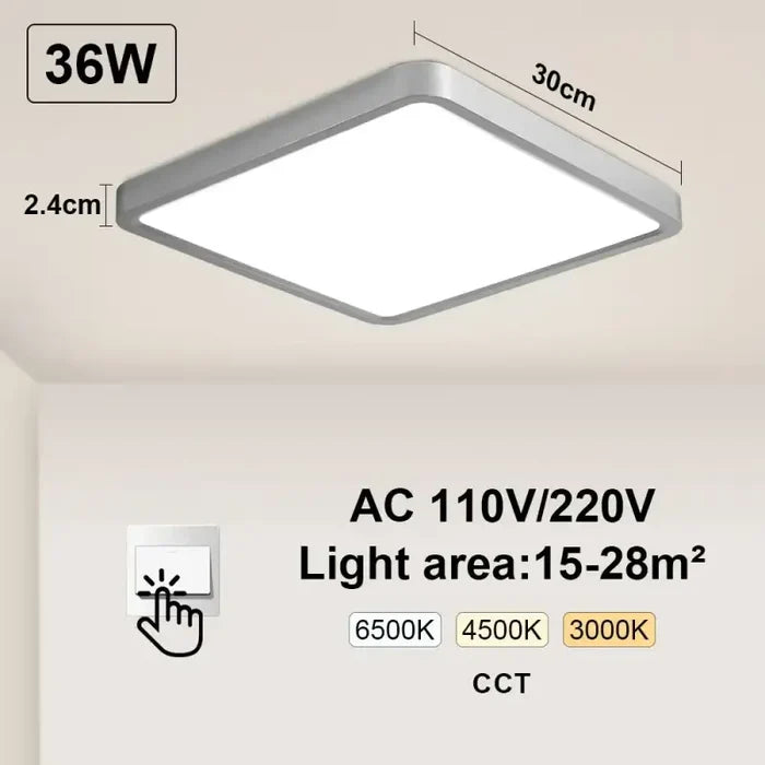 Silvery-Switch-36W