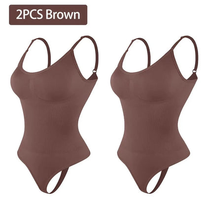 2PCS Brown / S / New