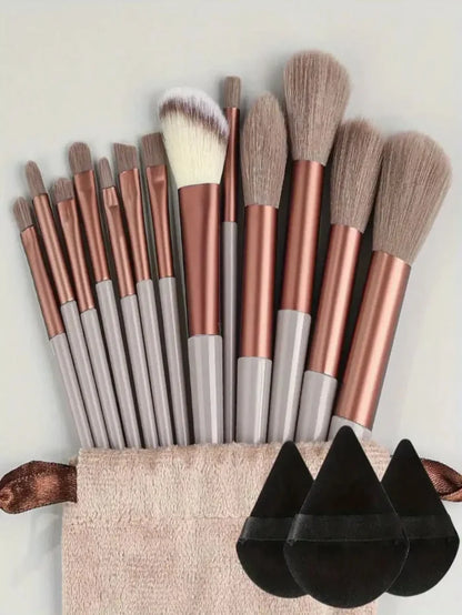 13pcs  brown 3pcs pp / New