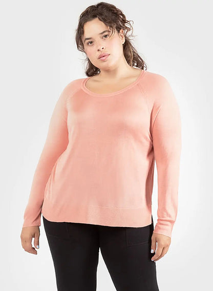 Soft Peach Sweater Acorn Home + Apparel