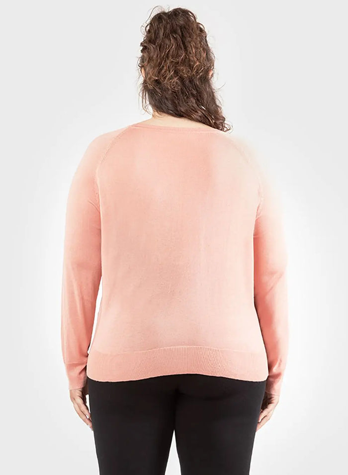 Soft Peach Sweater Acorn Home + Apparel