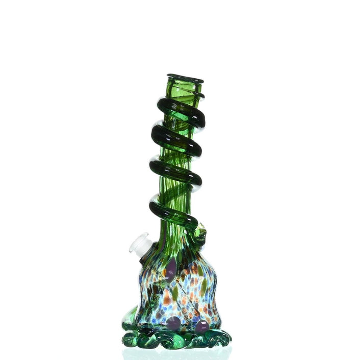 SPECIAL K GLASS Soft Glass Cookie Handle #167 side angle showcasing soft glass design