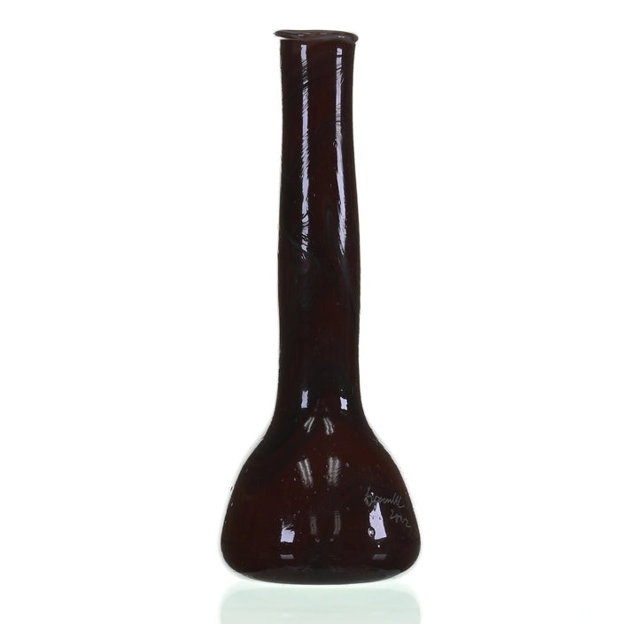 SPECIAL K GLASS Soft Glass Medium Bullet Waterpipe #142 with 18mm Joint and Downstem
