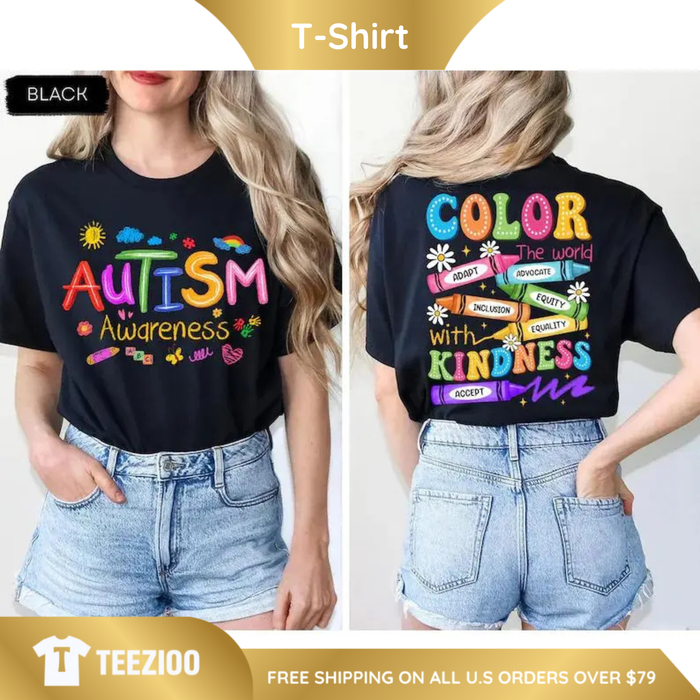 SPED Teacher "Neurodiversity" 2-Sided Graphic Shirt - Teezioo