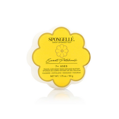 Spongelle 1.75oz Daisy Spongette Sweet Patchouli Bath & Body in at Wrapsody