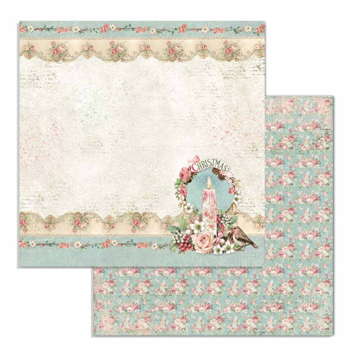 Stamperia 12x12 Paper Pack - Pink Christmas