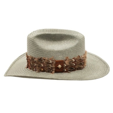 Stetson Breezewood Fashion Straw Hat in Seafoam