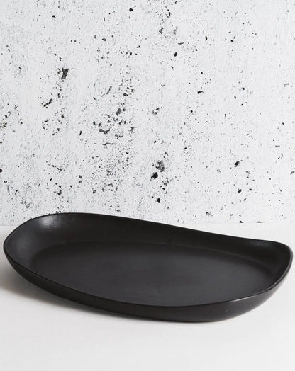Stoneware Serving Platter Acorn Home + Apparel