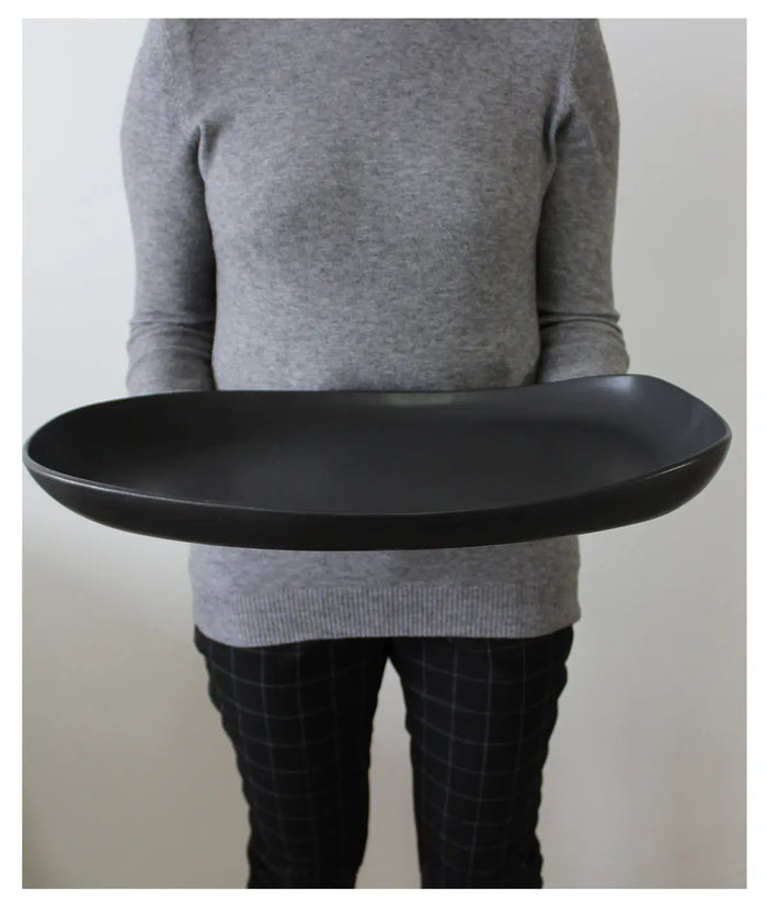 Stoneware Serving Platter Acorn Home + Apparel