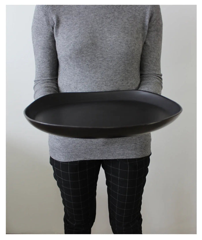 Stoneware Serving Platter Acorn Home + Apparel