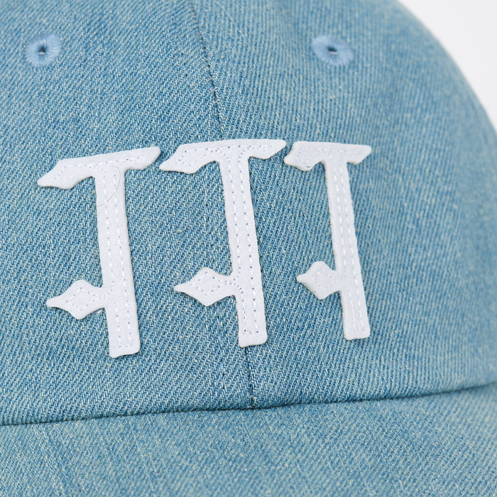 STONEWASH DENIM 6-PANEL