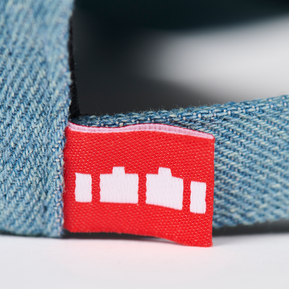STONEWASH DENIM 6-PANEL
