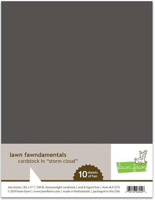 storm cloud cardstock