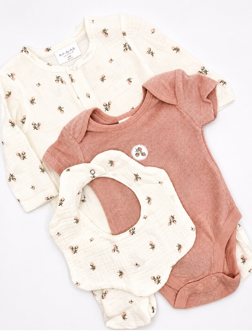 Strawberry Onesie Set