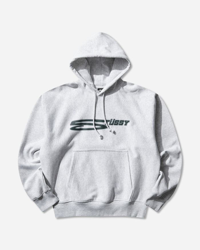 Stüssy Stretch Hood Ash Heather Sweatshirts Hoodies 1925145SJ 0062