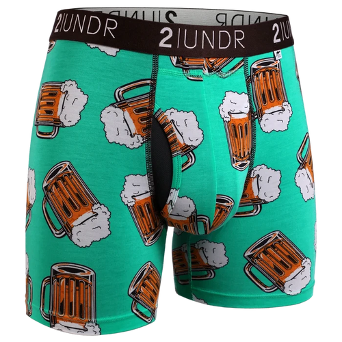 Swing Shift Boxer Brief - Beer Break Print