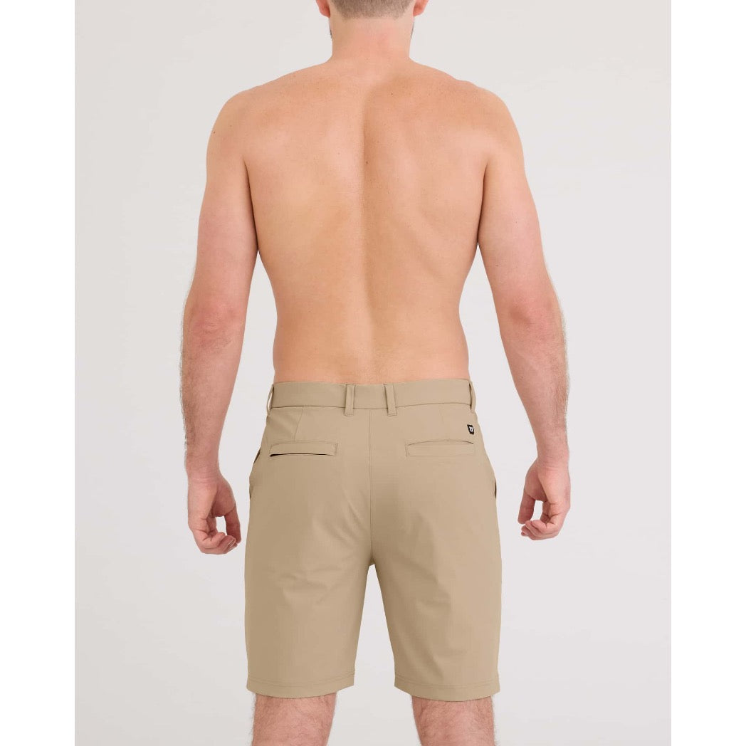 SAXX - CADDIE 8" SHORT | Perfect Khaki