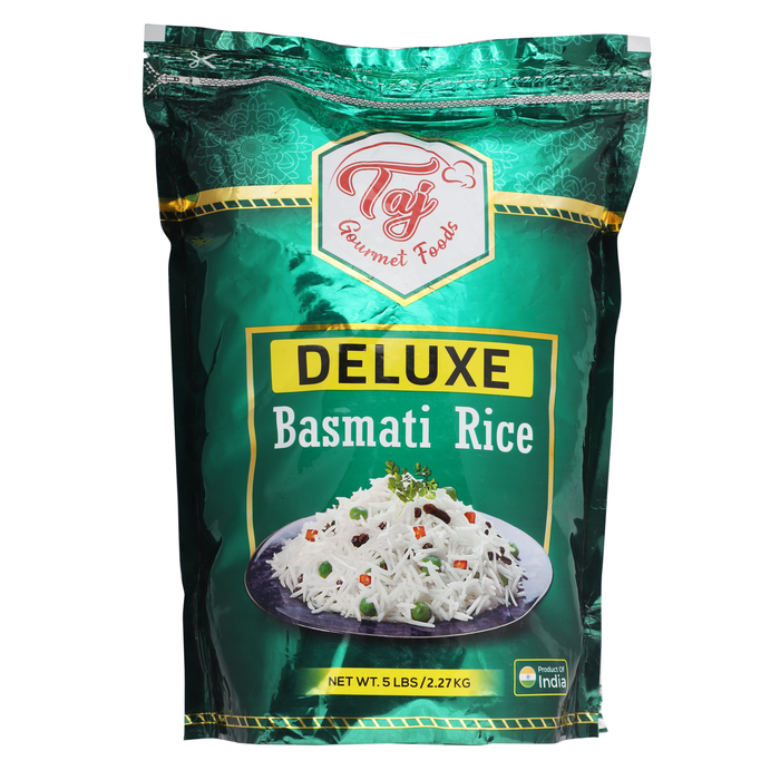 TAJ Deluxe Dehraduni Basmati Rice, Extra Long Basmati,