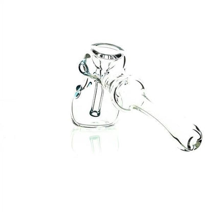 Close-up of Taylor Twompsacks Hammer Baby Blue glass craftsmanship - Smoke Spot