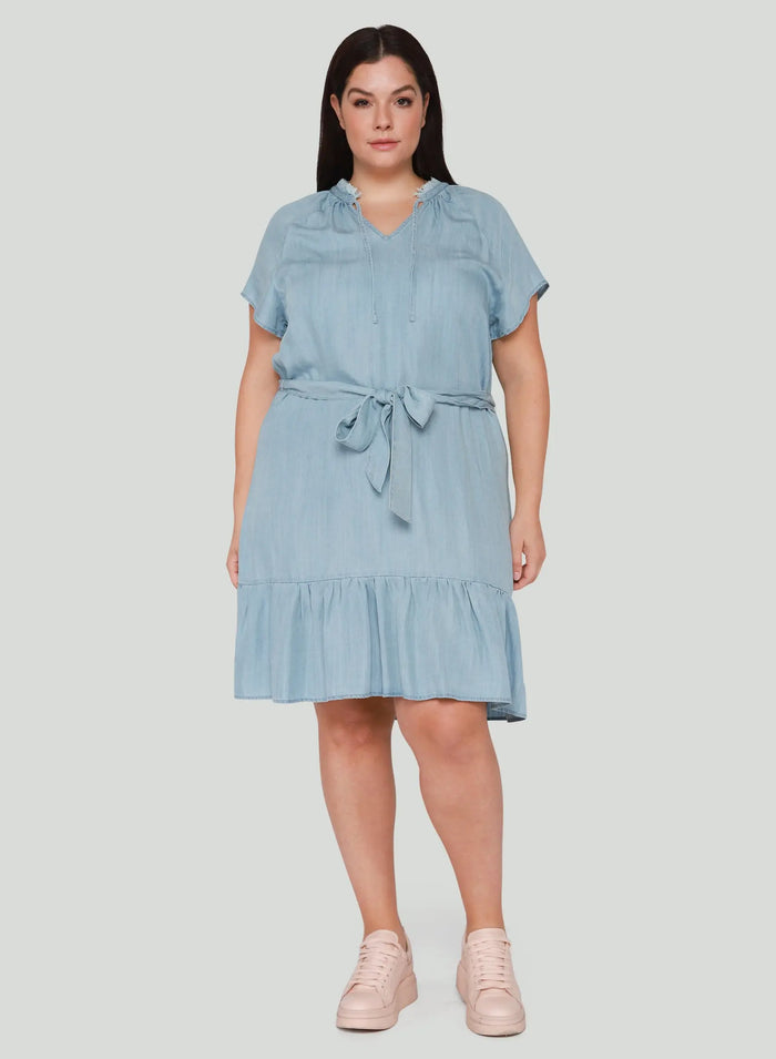 Tencel Chambray Dress Acorn Home + Apparel
