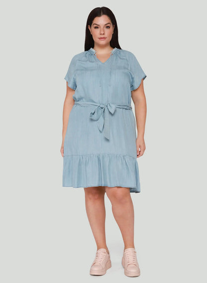 Tencel Chambray Dress Acorn Home + Apparel